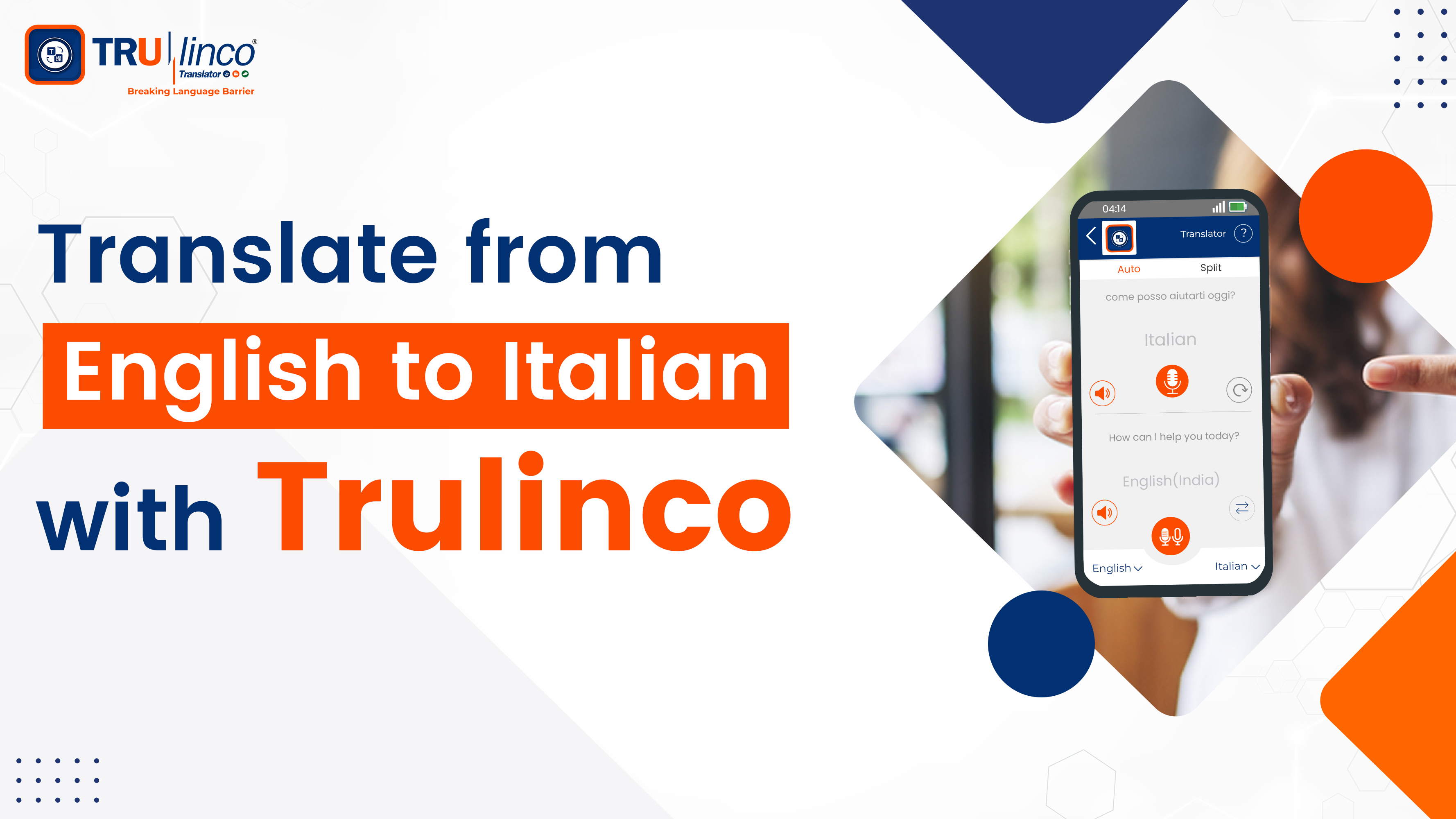 translate from English to Italian with Trulinco