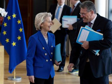 The EU is delaying retaliatory tariffs on U.S. goods, in hopes of reaching a deal by Aug. 1