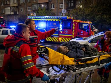 Russian strikes wound at least 20 in Ukraine’s capital as child is killed in separate attack