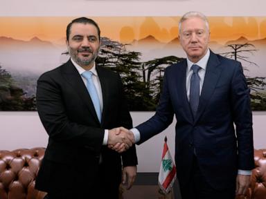 Syria’s foreign minister visits Lebanon as both nations seek to rebuild ties after Assad’s ouster