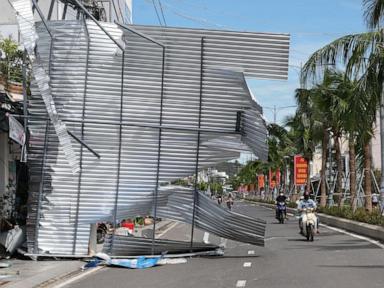 Typhoon Kalmaegi kills 5 people in Vietnam as Philippines prepares for a new storm