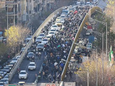 A timeline of how the protests in Iran unfolded and grew