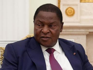 Central African Republic’s president sworn in for third term after disputed election