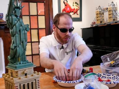 How a blind man made it possible for others with low vision to build Lego sets
