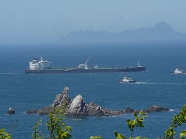 Oil tanker arrives in South Korea after passing through the Strait of Hormuz in April
